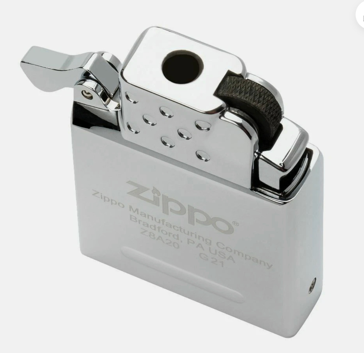 Zippo Butane Yellow Flame Lighter Insert, 65800 (Unfilled)