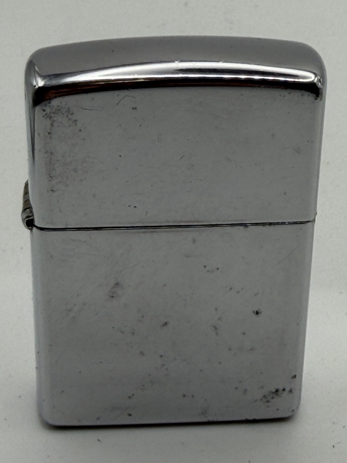 Vintage 1995 High Polish Chrome Zippo Lighter In Box B34
