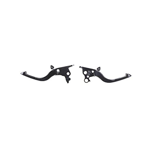 POWER JAMES Black Adjustable Short Slim, Brake & Clutch Levers, Hand Controls,
