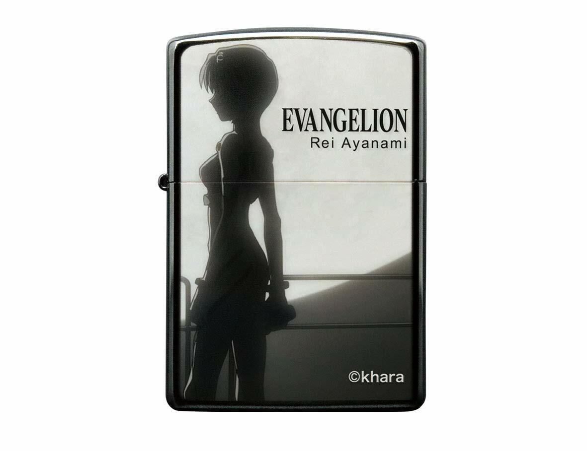 Zippo Rei Ayanami Moon Evangelion Eva Black Titanium Coating Japan Limited Anime