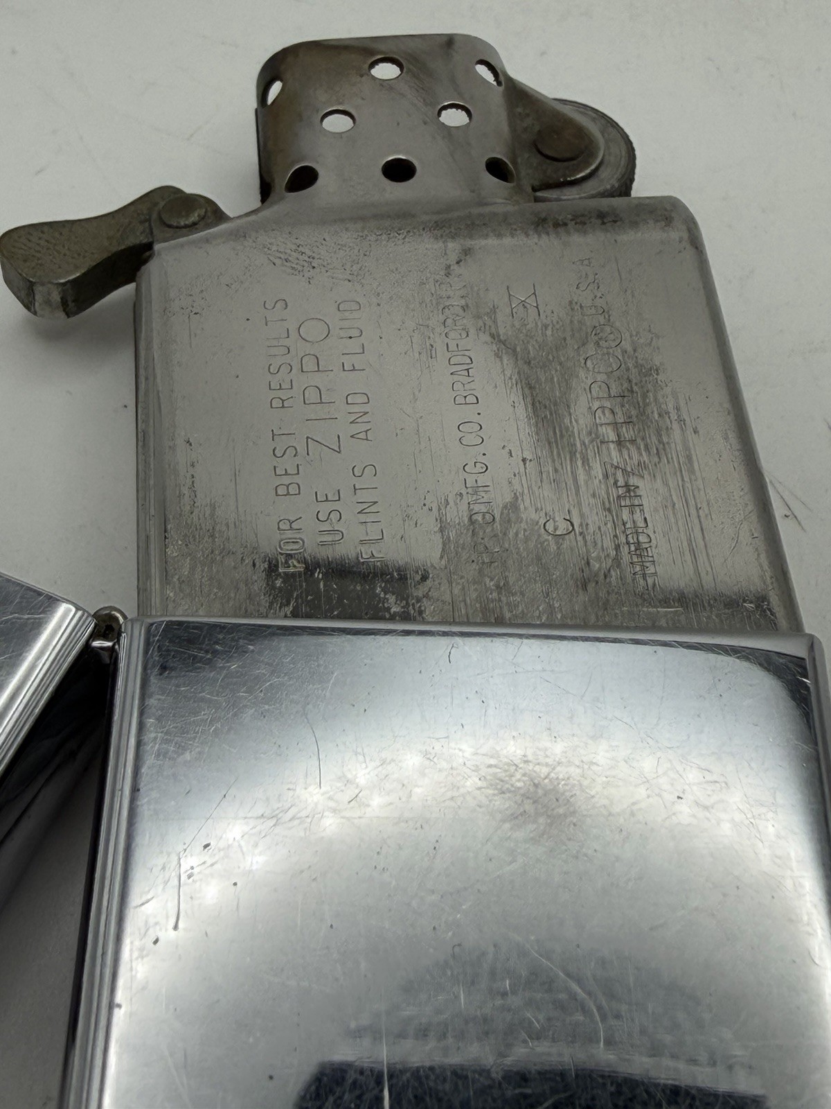 2002 High Polish Chrome Zippo Lighter