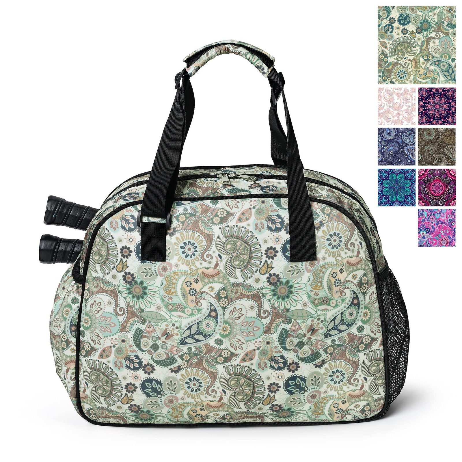 Boulder Bee Premium Pickleball Bag Women’s Tote Shoulder Gym Water Bottle Holder