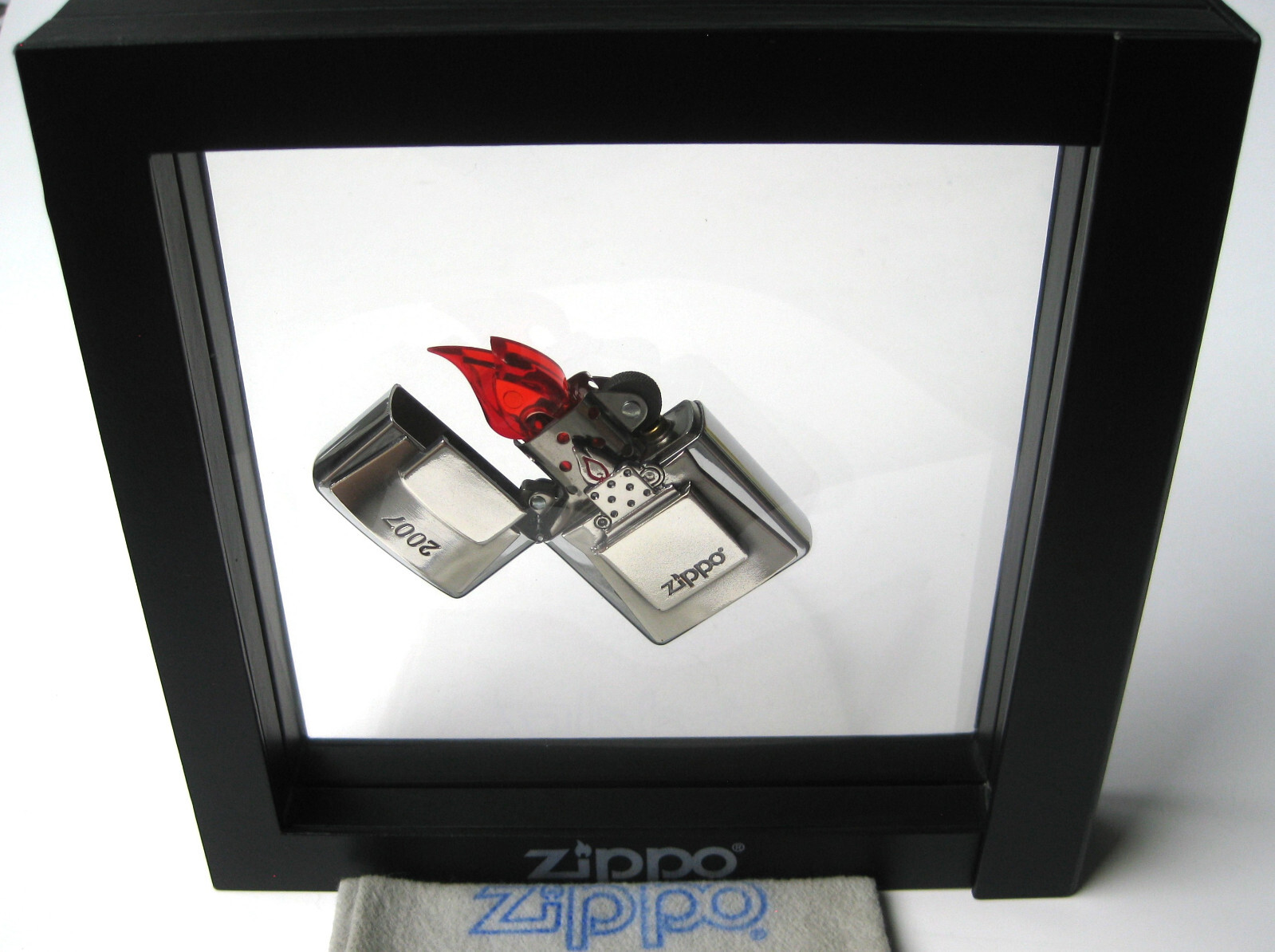 ZIPPO PREVIOUSLY COLLECTED Not Used SURPRISE Lighter TRICK Mini 2007 LE #504