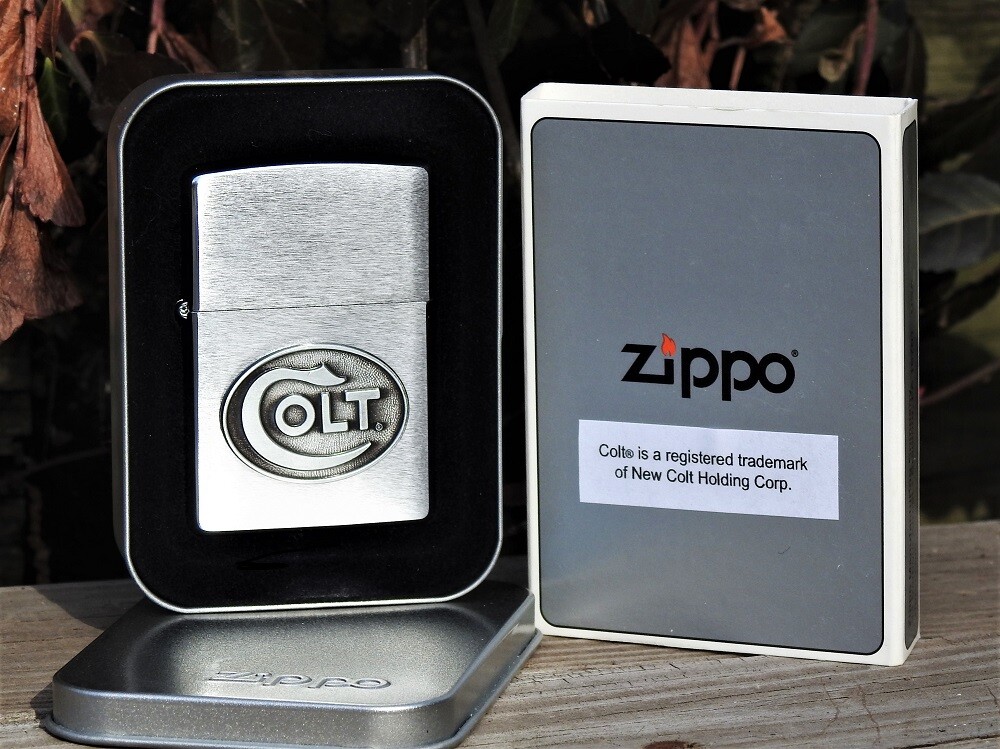 Zippo Lighter – Colt Firearms – Emblem – Colt’s Manufacturing Company – 200C 617