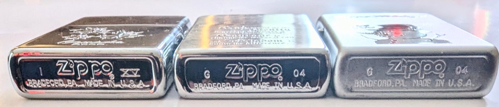 3 ZIPPO HAPPY HOLIDAYS SNOWMAN Canada God Serenity Courage Wisdom