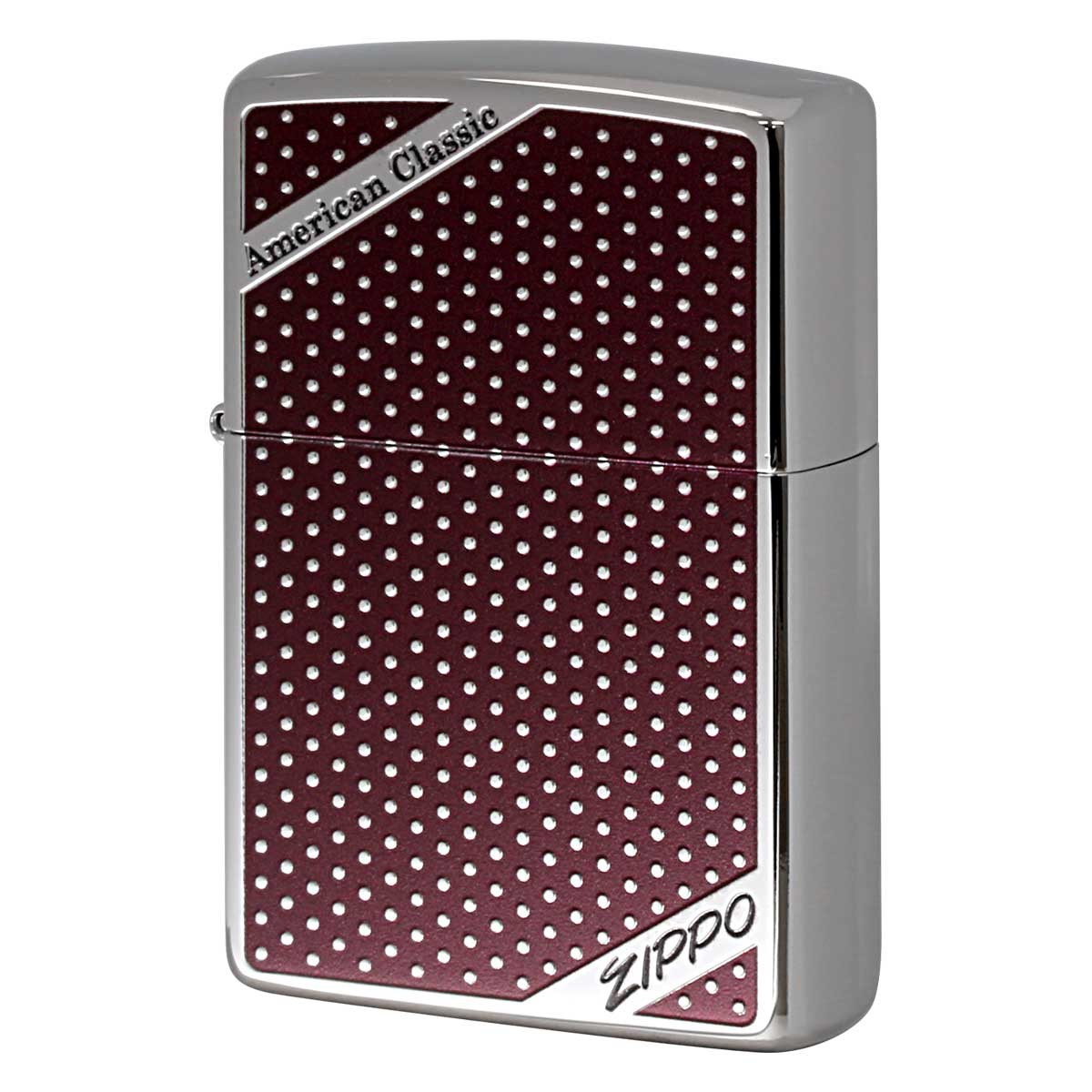 Zippo Lighter CASE ONLY American Classic Dot ZIPPO Logo