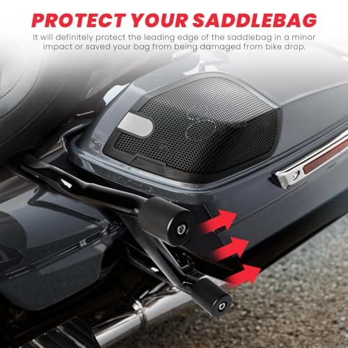 2023-2026 Street Glide Road Glide Saddlebag 2023-2026 With Rails Gloss black