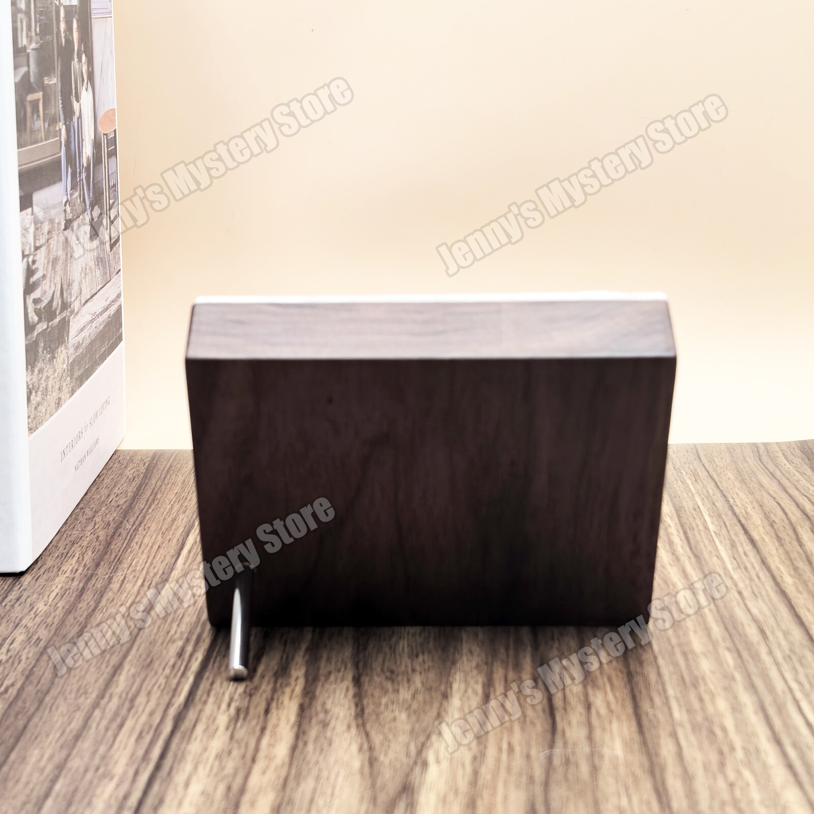 Wood Black Walnut Lighter Collection Display Case Storage Box for Zippo Lighters