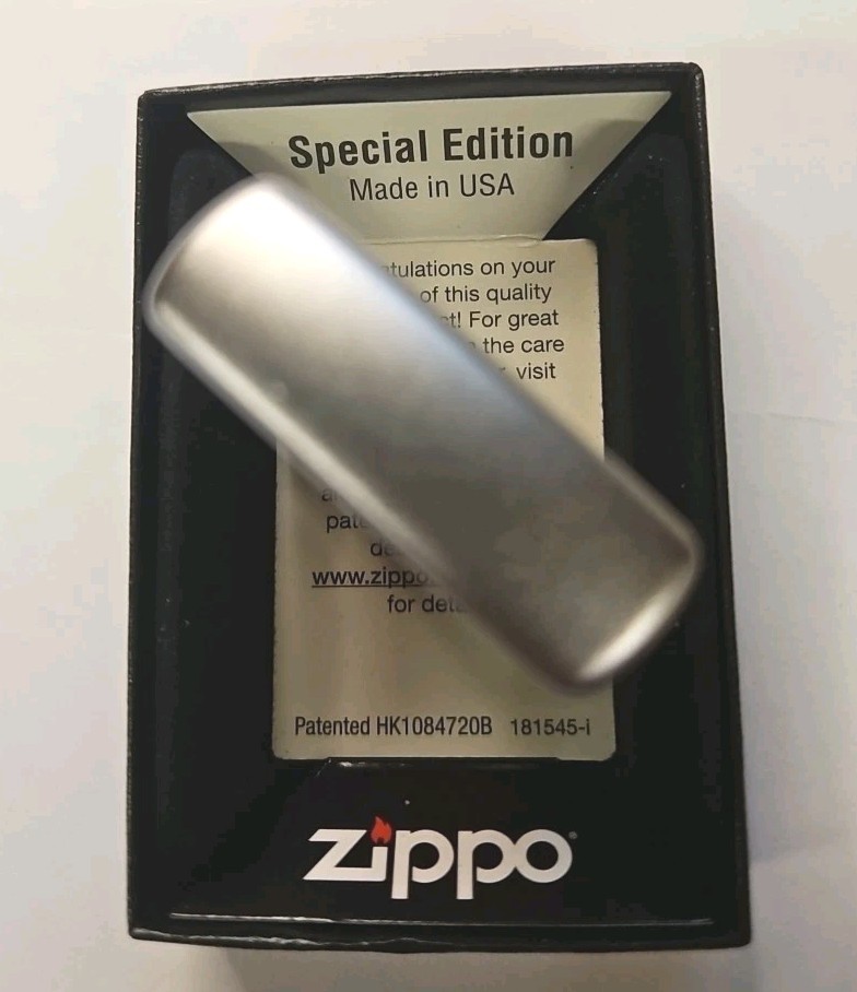 ZIPPO SPECIAL EDITION POCAHONTAS 1 SATAN CHROME FINISH LIGHTER NEW IN ORIG BOX