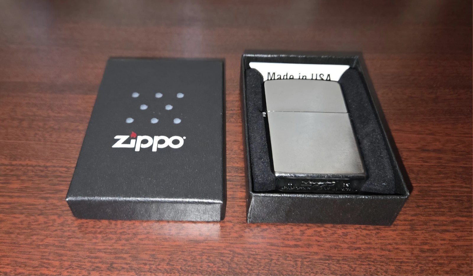 Zippo Street Chrome Lighter • Durable, Iconic & Unique • Made in USA • New